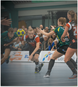 Handball action foto