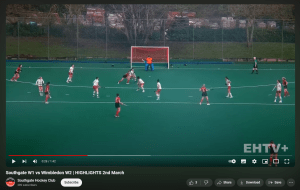 Highlights published to youtube southgate hc